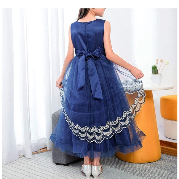 Girls Ballgown Pageant Dress Formal Gown - Picture 7 of 8